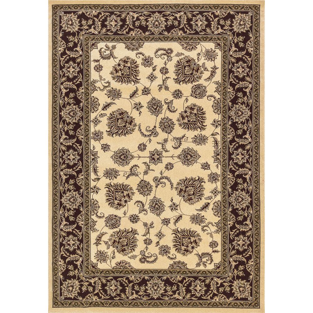 Dynamic Rugs 58020-160 Legacy 5.3 Ft. X 7.7 Ft. Rectangle Rug in Cream/Brown